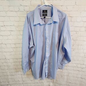 Men's Stafford "Performance Super Shirt" longsleeve button-down shirt, size XXL